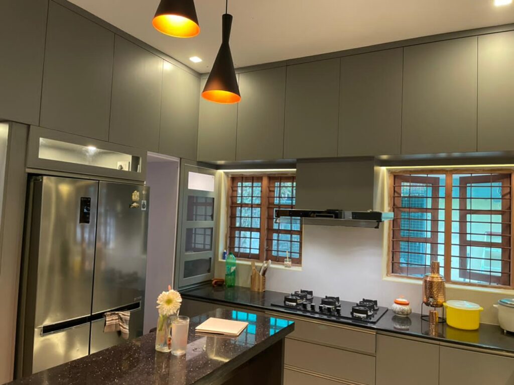 kitchen interior designing in kerala